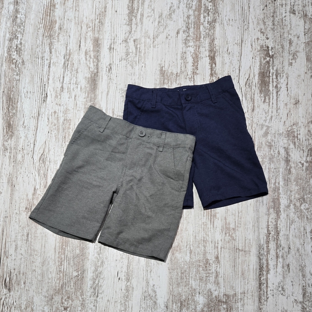 Cat & Jack Gray and Navy Kids Shorts